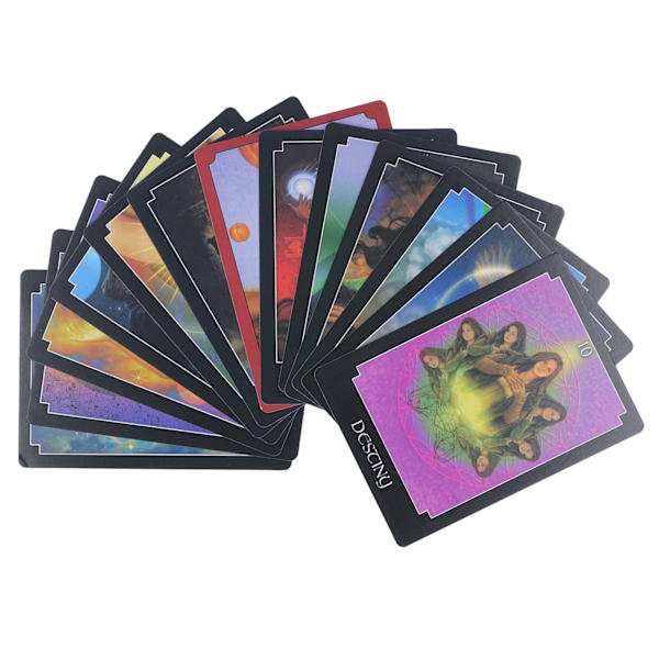 65 kpl Psyykkinen Tarot Oracle -pakka Eri Kuvia Tulevaisuuden Ennustamiseen Lautapeli