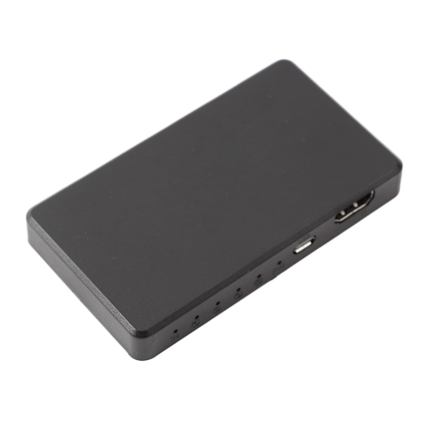 4K HD Multimedia Interface Splitter 1x4 1 inn 4 ut HD Multimedia Interface Extender for PC-projektorer Svart