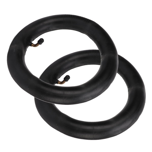 2 pakke 10x2.125 indvendigt slange dækværktøj Oppustelig butylgummi inderrør med kobberagtig vinklet ventilstamme