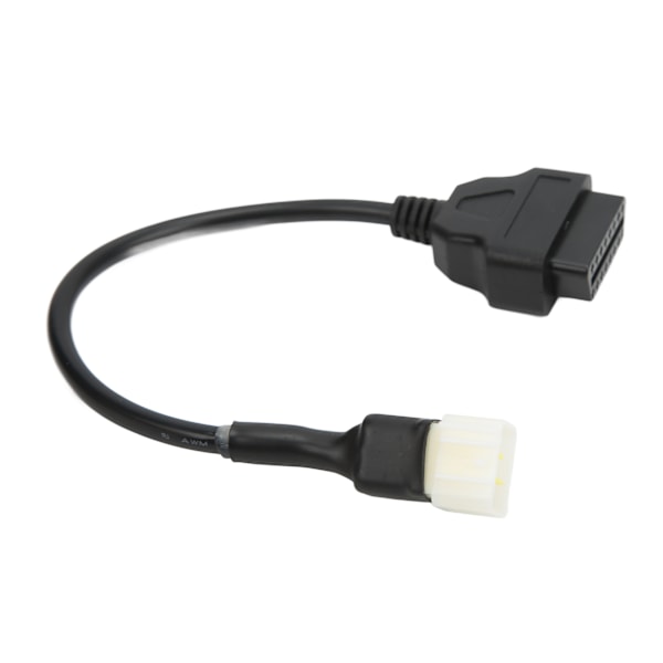 6-polig Diagnostisk Kontaktsladd OBD Diagnostisk Adapter Ersättning för Delphi Motorcykel