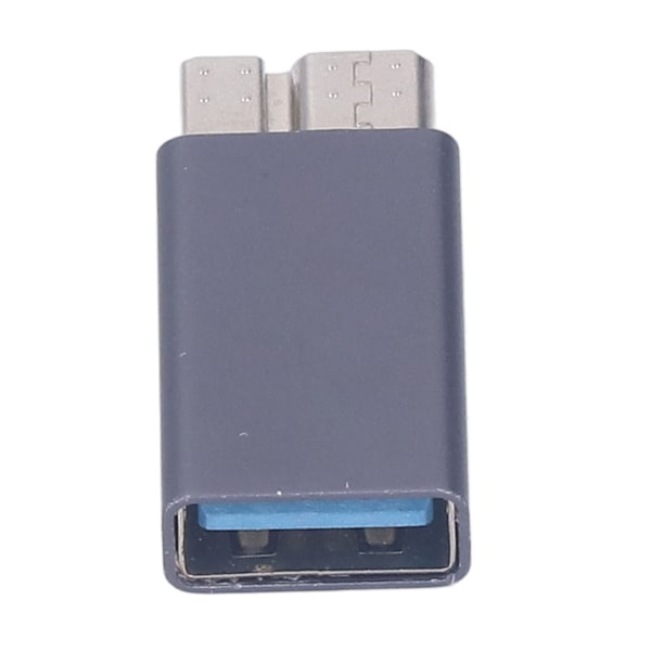 Micro B till USB A Honadapter Aluminiumlegering 10GBPS Plug and Play Micro B till A Honkonverterare för Galaxy S5 Telefon