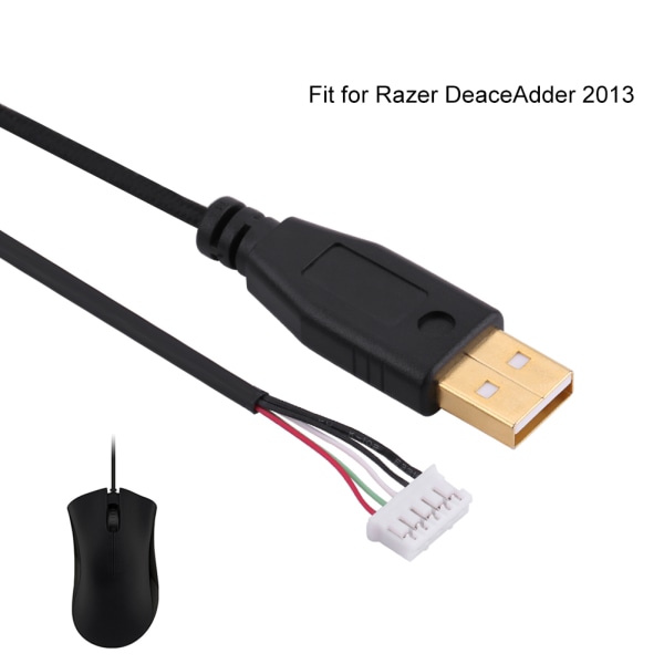 USB hiiren kaapelin/linjan/johdon vaihto Razer DeaceAdder 2013 Line 8:lle