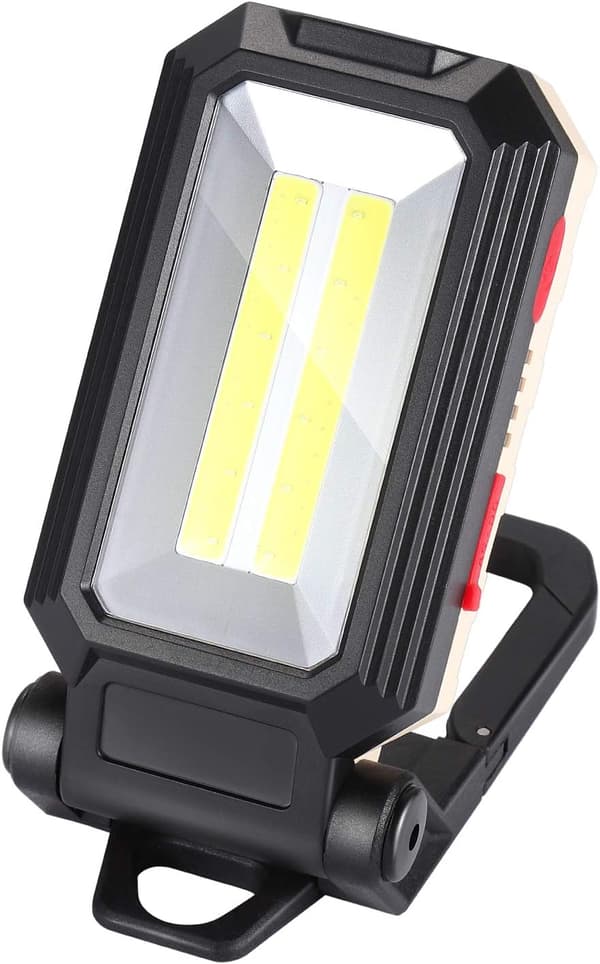 LED-arbejdslys Campinglampe Genopladelig Spotlight til Garage, Camping, Nødsituationer