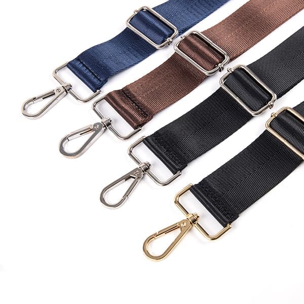 80-140CM Erstatningsskulderrem Kaffe Sølvspenne Kaffe Coffee Silver buckle