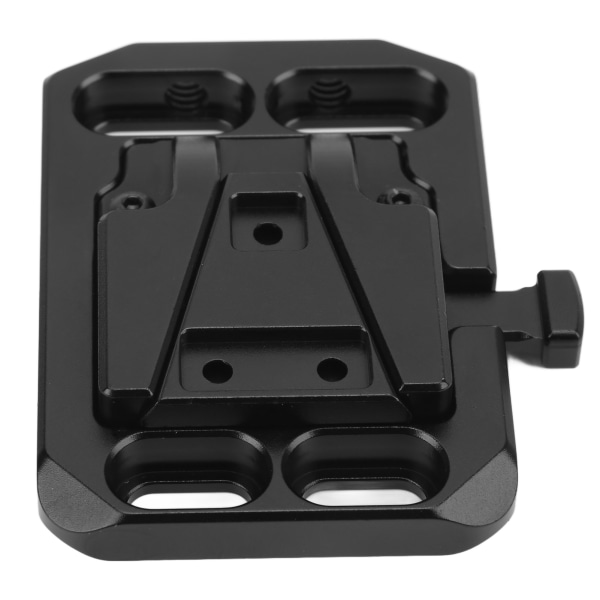 Täysmetallinen V-kiinnitteinen akkulevypohja CNC ontto V-lukko-akkulevysovitin kameralle