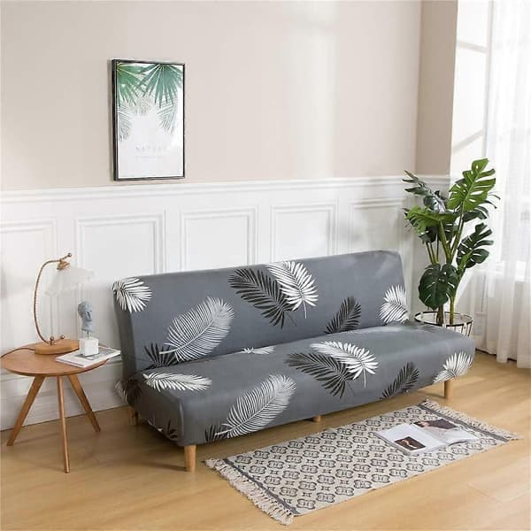 Stretch Sofföverdrag 3-sits, Sofföverdrag för Fällbänk utan Armstöd 190-220cm 1 st