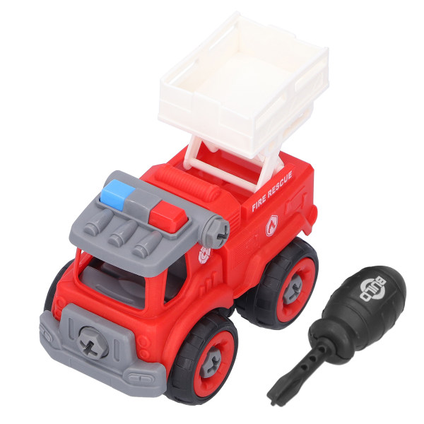DIY Lift Truck Model Ta fra hverandre Leketøy Mutter Montering Bygg Bygg Kjøretøy LekeLift Truck Leketøy