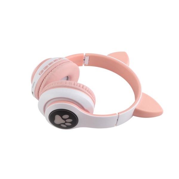 Trådløst Bluetooth Gaming Headset med Cat Ear Design