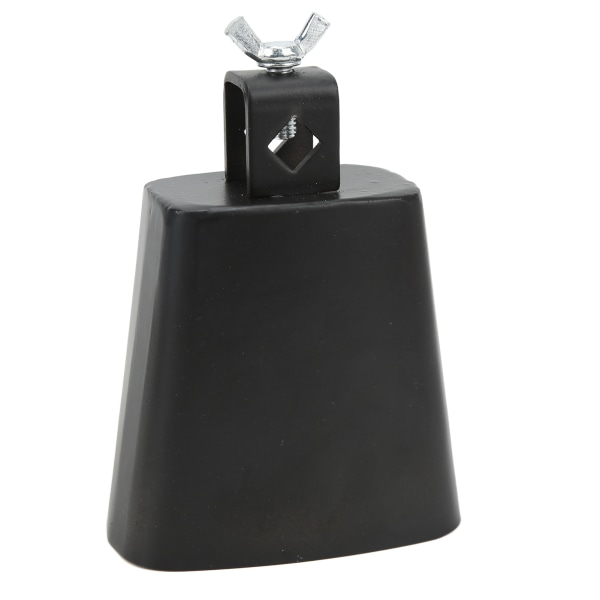 Metal Cow Bell Noise Maker Håndslagtøjsinstrument Koklokke med pind til trommesæt4 tommer / 10,2 cm