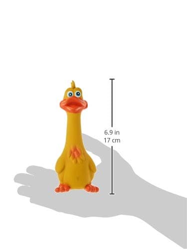 Original Djurläte Latex Ankleksak för Hund, 20 cm