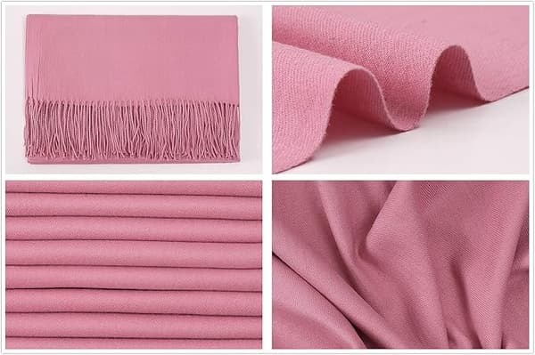 Dame skjerf Pashmina sjal og omslag for bryllup Skjerf for kvinner Vinter