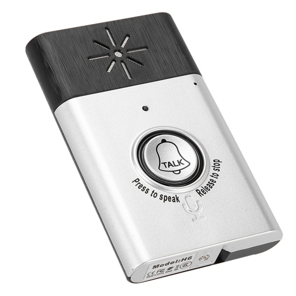 2,4 GHz Mini Portabel Dual Way Voice Intercom Trådlöst dörrklocka Interphone System