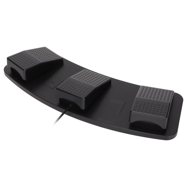USB Triple Foot Switch Pedal Multifunktionel Ergonomisk Triple Foot Switch Pedal til at spille spil Fabrikstestning (fotoelektrisk switch)