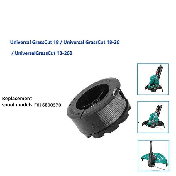 1 pc F016800570 Spool for BOSCH Universal GrassCut 18 / 18-26 / 18-260 Grass Trimmer Spool