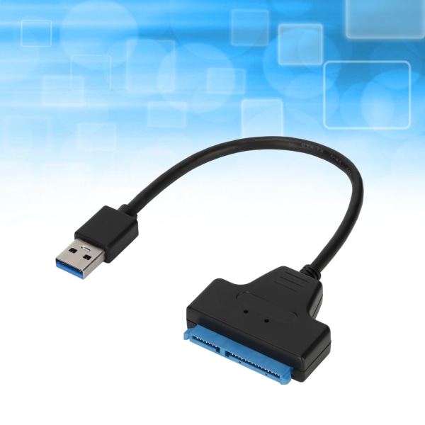 USB3.0 SATA -sovitin 2,5 tuuman ja 3,5 tuuman SATA -kiintolevyille