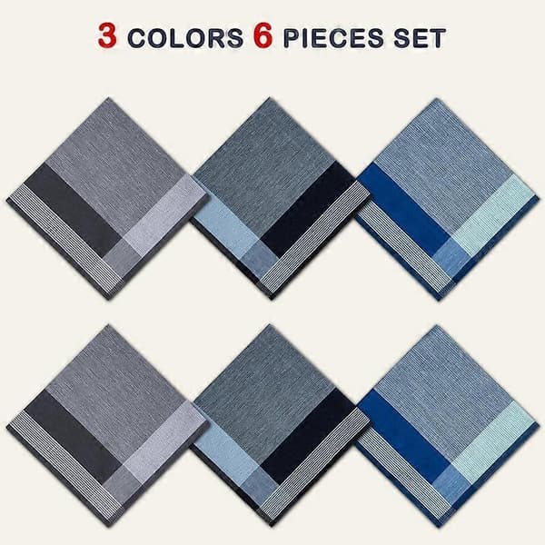 Soft Cotton Handkerchiefs Patterned Fine Large Handkerchiefs