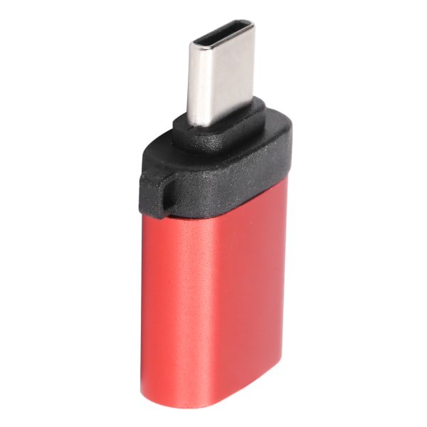 USB3.0 Hunn til TypeC Adapter Converter Ladedata OTG Stretch Head Uten kjede (Rød)
