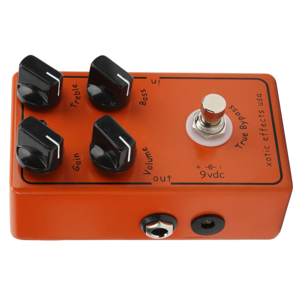 Overdrive Effect Pedal Elgitarr Preamp Effects True Bypass Effector Tillbehör