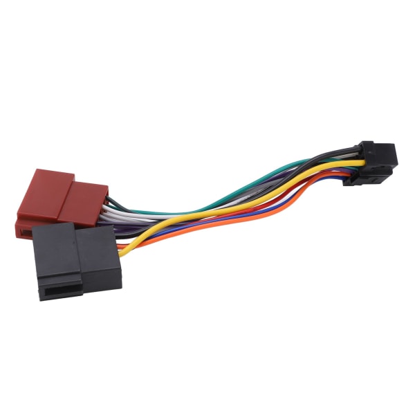 ISO ledningsnett kontakt Adapter Plugg 16-pins bilstereo radio vevstol erstatning for Alpine