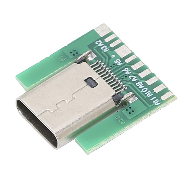 18pin loddetype C-kontakt USB3.1-omformer Overflatemontert SMT-hunkabeladapter PCB