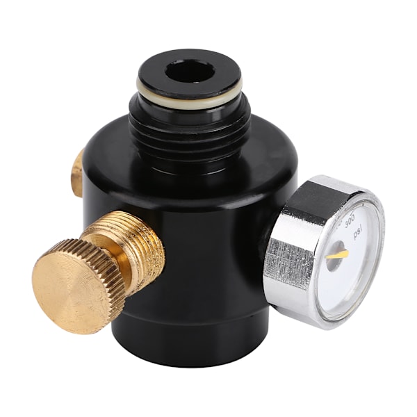 1 st. CO2 & Komprimerad Luftregulator i Legerat Stål, Utgångstryck 0-300psi