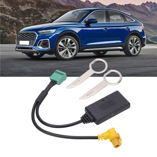 Bluetooth 5.0 Trådlös Ljudingång Adapter för MMI 3G AMI 12Pin - A4 A6 Q5 Q7 A5 S5