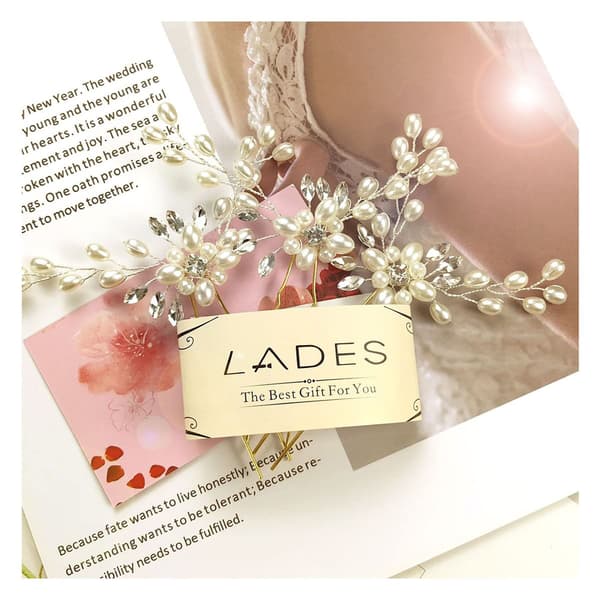 Brudehårnåle - 3 stk. Moderne Retro Elegante Dame Perle Rhinestone Hårtilbehør
