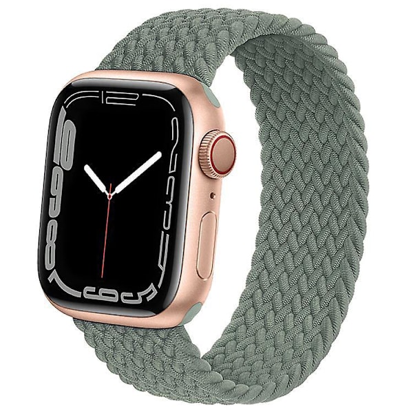 Elastiske silikonløkkebånd for Apple Watch - Kompatibel med 38 mm, 40 mm og 41 mm - Elastisk sportsreim for iWatch-serien