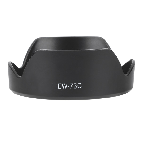 EW‑73C plastik, sort kameramonteret modlysblænde til EF‑S 10‑18mm f/4.5‑5.6 kameraobjektiv