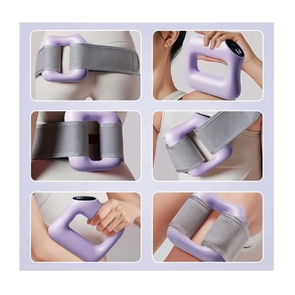 Faskiarengas - DIFFERENTLY - Violetti - Ergonominen - Ladattava - Värinä