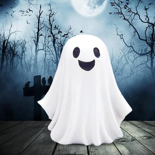 Dekorativ spøgelsesfigur til Halloween