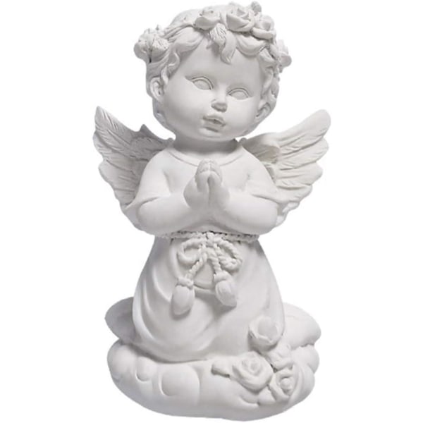 Koristeelliset enkelipatsaat ja figuriinit Resin Angel Wings Sta