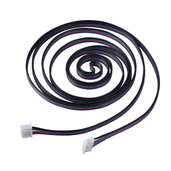 HX2.54 4-pin 6-pin Hvid Dual Terminal Wire-kabler til 3D-printer stepmotorer 1500 mm