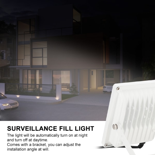 DC12V 9 IR infrarød fylllampe IP66 vanntett lys for CCTV-sikkerhetskamera