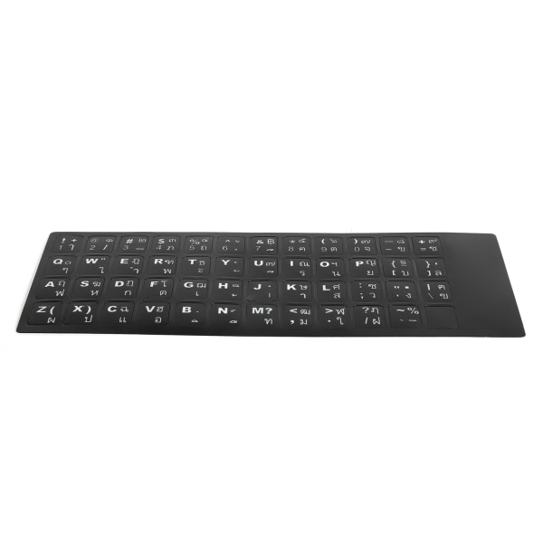 Thai Tastatur Klistremerke Erstatning Tastatur Klistremerke for Stasjonær Datamaskin Laptop Tilbehør