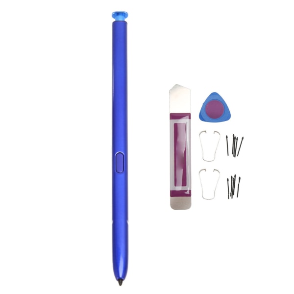 Stylus Pen Erstatning med 10 spidser Præcis kontrol Touchscreen Pen til Galaxy Note 20 Ultra Blue