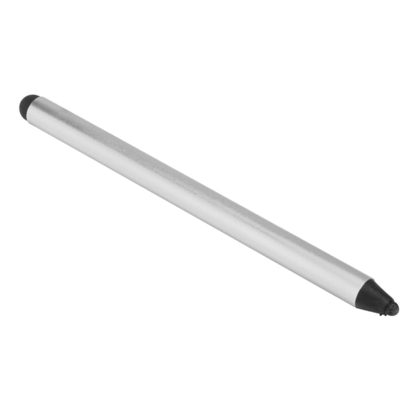 Dubbel användning Kapacitiv Universal Touch Screen Pen Stylus för alla mobiltelefoner Surfplatta (grå)
