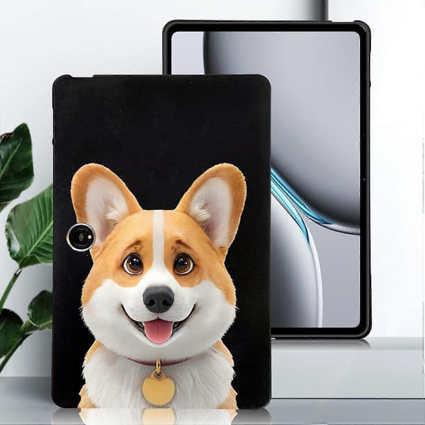 OnePlus Pad 2 -kuori kuvaprintillä, ohut TPU-tabletin suojakotelo - Corgi