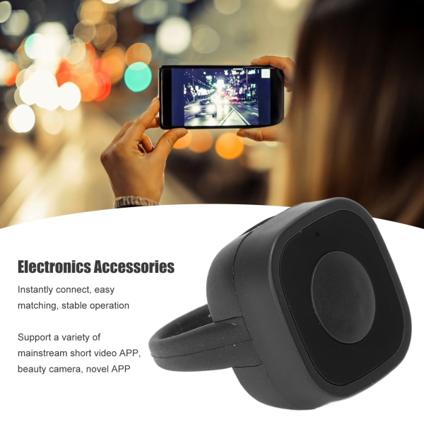 Bluetooth Finger Ring Page Turner