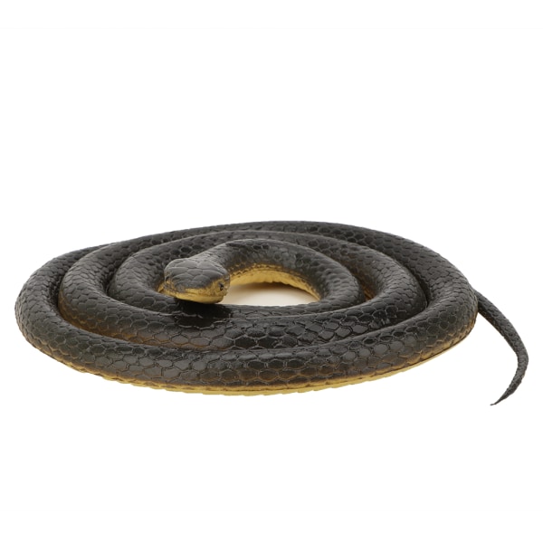 Pehmeä muovinen simulaatio käärmemallilelu väärennös käärme eläin lapsille hauska kepponen lelu