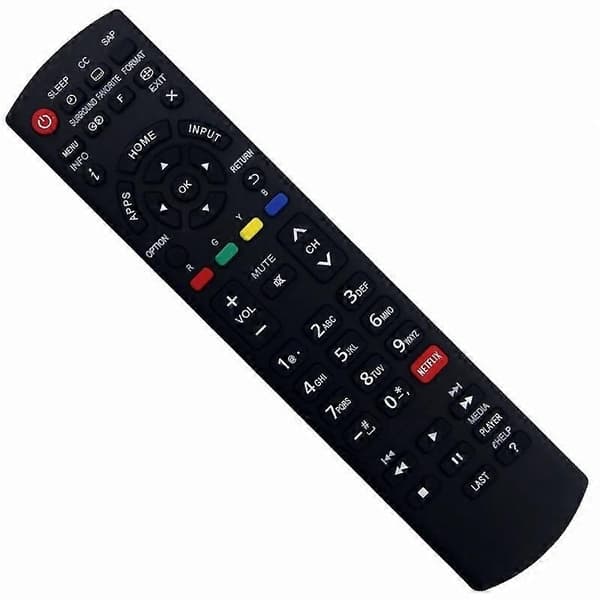 Typ A N2QAYB000926 Replacement Remote Control for Panasonic TV Ergonomic TV Control