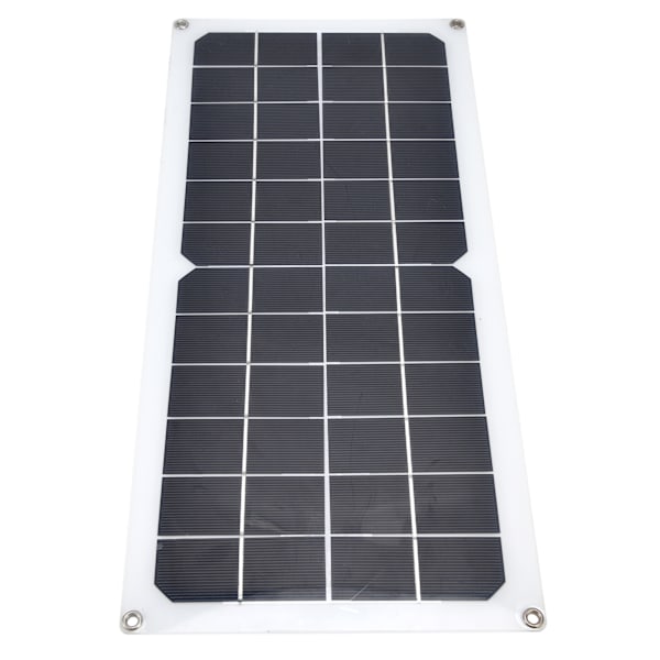 10W solcellepanel ladebrett med dobbel USB-porter for bobiler båtplan satellitter romhavn