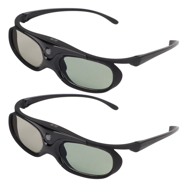 2st 144Hz 3D Active Shutter Glasögon DLP LinK LCD Lens 3D Glasögon för 3D DLP Orojektorer