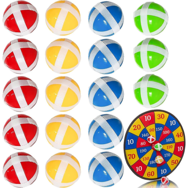 Spil med stil og nøjagtighed med 20 pakker selvklæbende dartskivebolde
