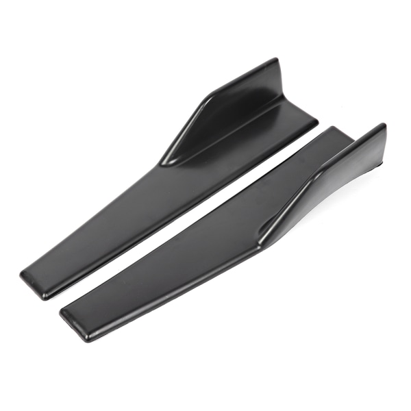 2st Universal bil sidokjol Rocker Splitters Winglet Diffuser kolfiber textur