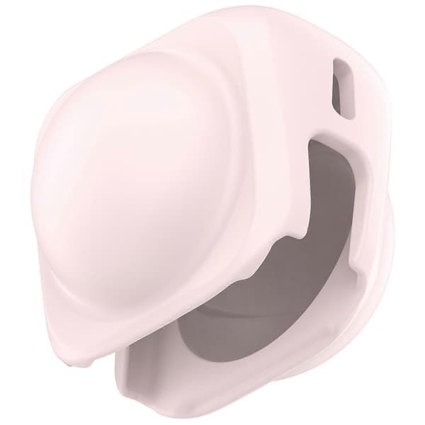 For Insta360 X5 X4 Anti-scratch Camera Lens Protector Flexible Silicone Case - Light Pink