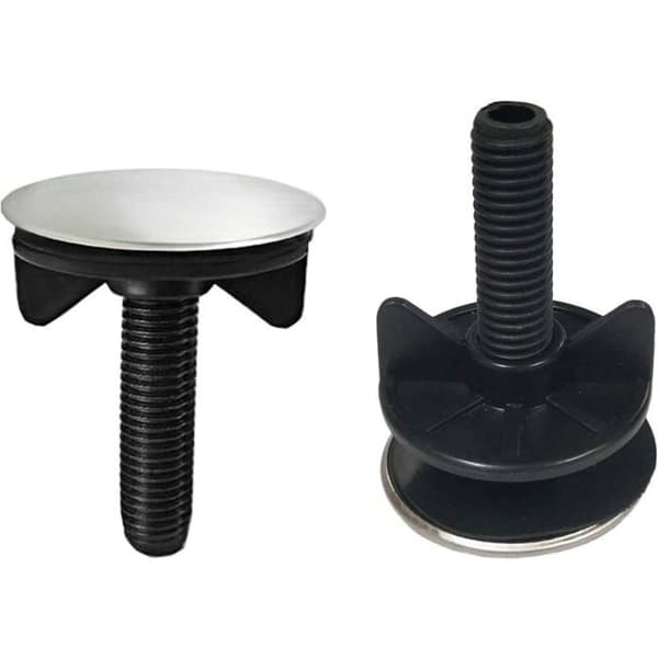Hanehulsdæksel - PZCC - Børstet rustfrit stål - 2 stk. - Elegant design - Effektiv forsegling