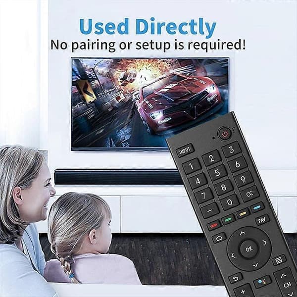 ERF3J80H Remote Control for Hisense Smart TV Battery Operated Replacement Remote