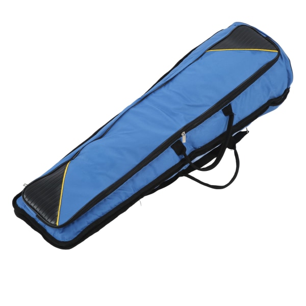 Trombonväska Oxford Cloth Tenor Trombones Gig Case Väskor MusikinstrumenttillbehörBlå