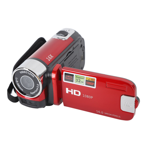 Høj Opløsning 4K 48MP DV Kamera med 2.7in TFT Roterbar Skærm og 16x Digital Zoom